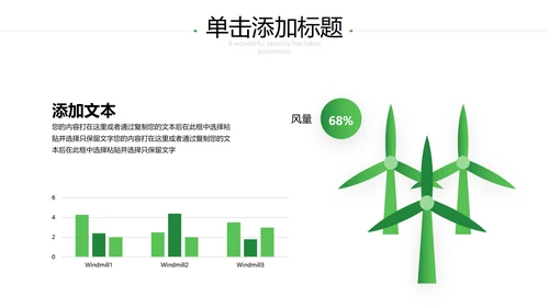 2021年小清新绿色推进生态文明建设绿色城市环保PPT模板