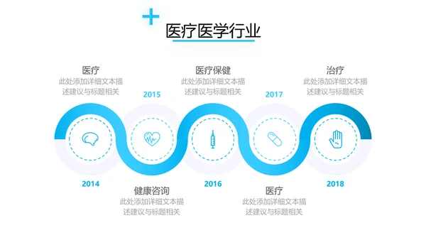 欧美医生医疗医学类通用医院宣传PPT模板