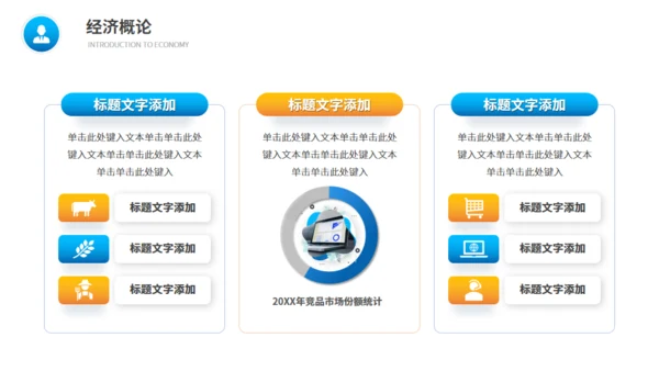 经济管理专业大学课程课件通用PPT模板