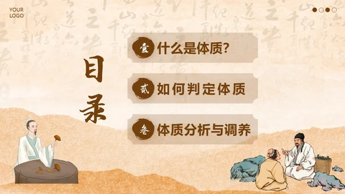中医体质辨别中医知识培训PPT课件