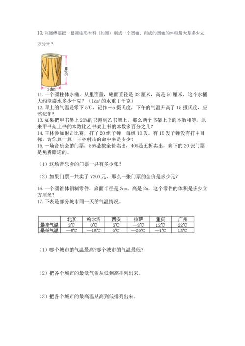六年级小升初数学解决问题50道精品【夺分金卷】.docx