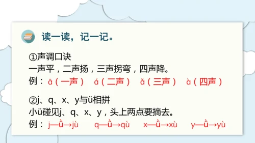 统编版语文一上第二、三单元 复习课件