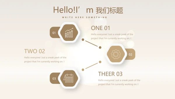 金色时尚医美整形工作总结动态PPT