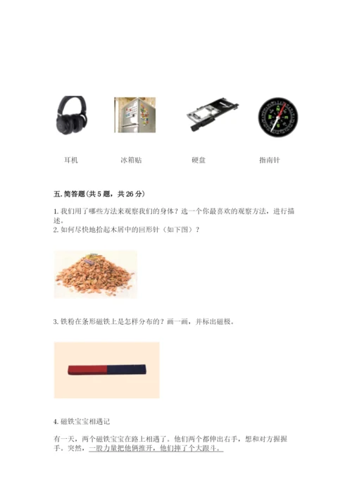 教科版小学科学二年级下册 期末测试卷（名师推荐）.docx