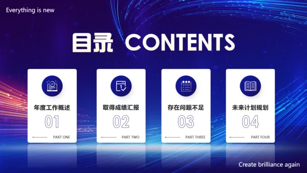 万物向新再创辉煌发布会通用PPT模板
