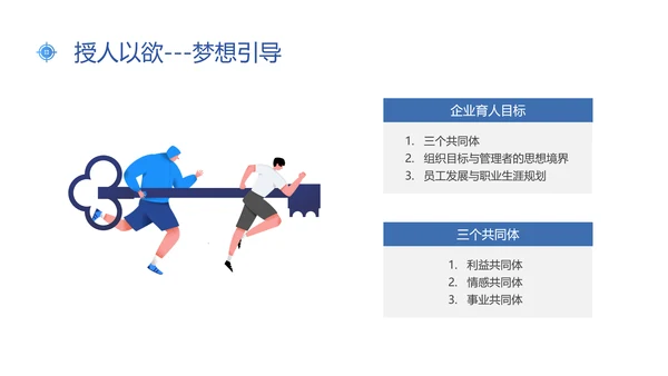 蓝色插画风新常态下人才的培养与保留人才管理人才培养ppt
