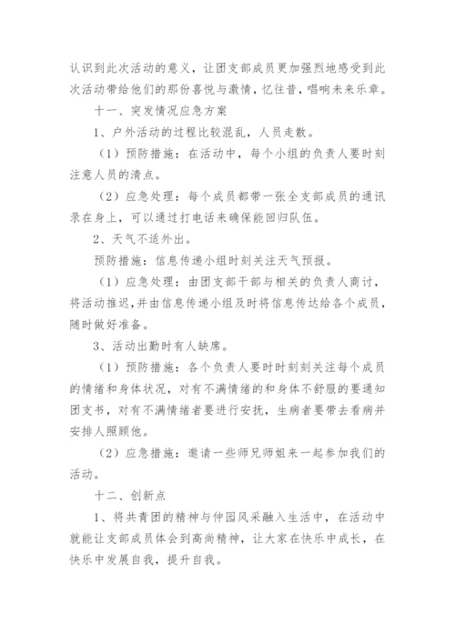 团日活动方案.docx