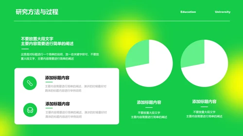 黄绿色弥散极简开题报告演示PPT模板
