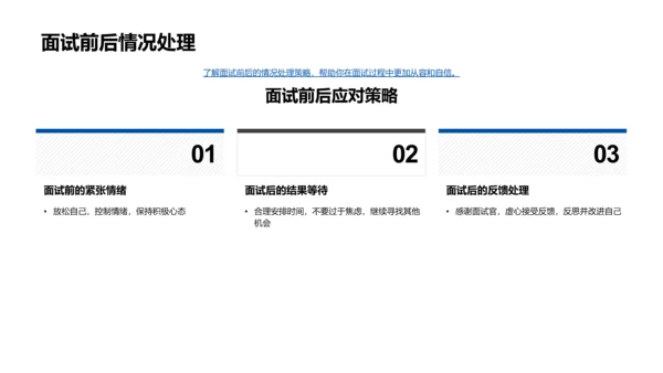 求职实习指导PPT模板