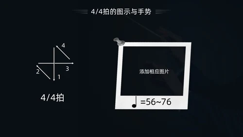 简约黑白怎样指挥唱歌PPT模板宣传PPT动态PPT