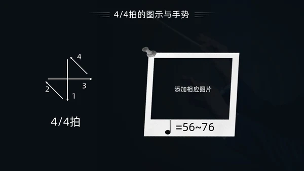 简约黑白怎样指挥唱歌PPT模板宣传PPT动态PPT