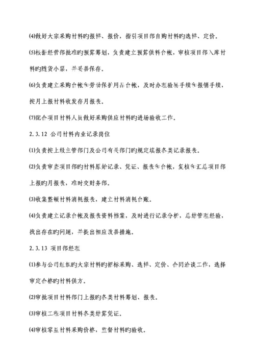 优质建筑公司材料管理新版制度.docx