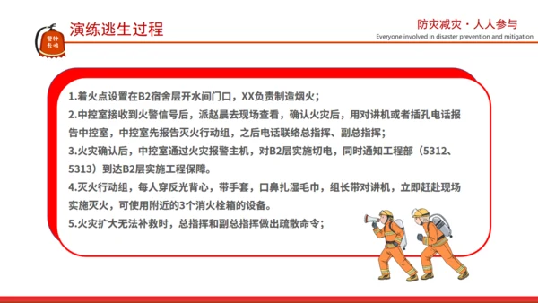 应急疏散演练消防知识通用PPT模板