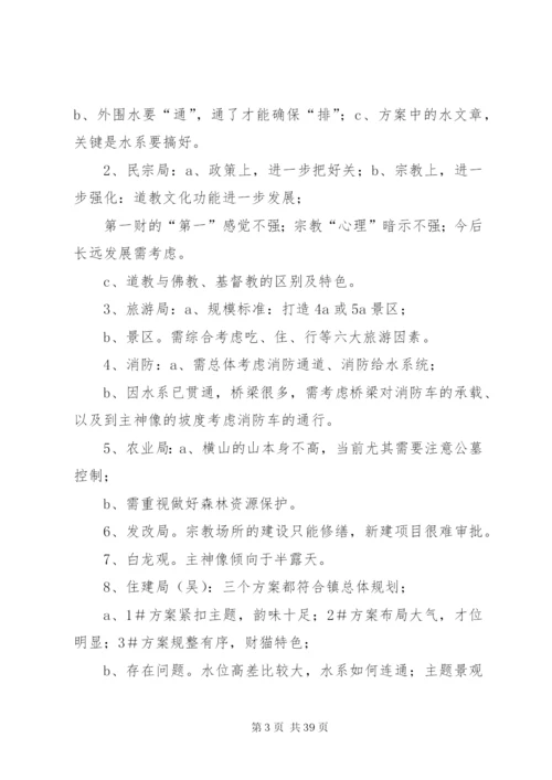 方案评审会议记录.docx