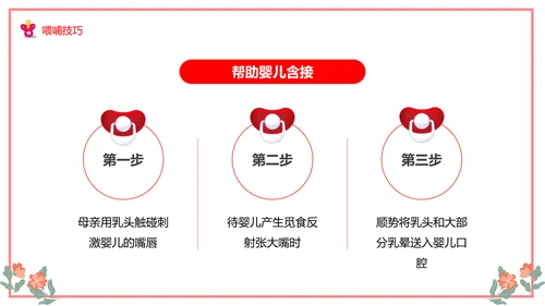 世界母乳喂养周关爱新生婴儿宝妈带娃PPT模板
