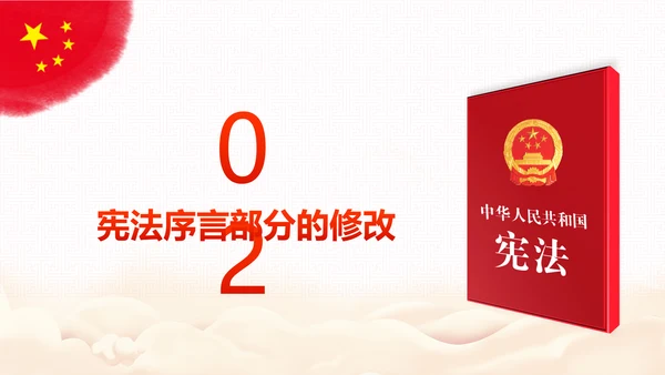 学习宪法尊崇宪法新宪法聚焦两会PPT模板