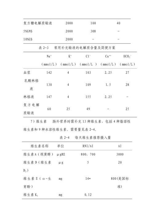 肠外营养治疗指南.docx