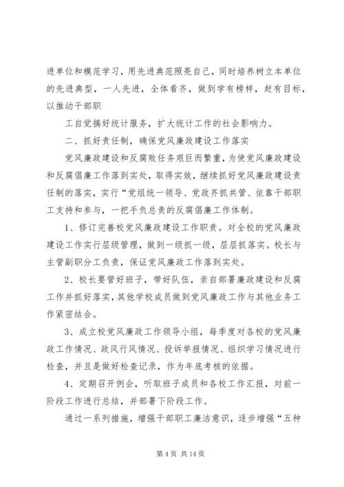 反腐倡廉工作部署.docx