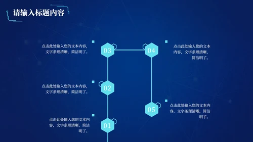 未来科技风工作总结PPT模板