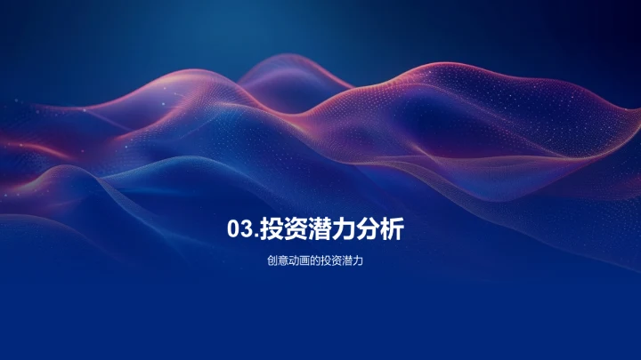 游戏动画投资分析报告PPT模板