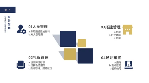蓝色简约风地产商务答谢会产品介绍