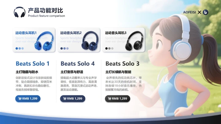 蓝色实景商务风产品介绍内容页PPT单页