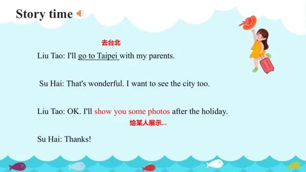 Unit 7 Summer holiday plans Story time & Grammar t