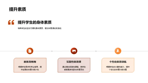 高中体育的革新之路