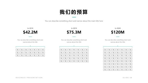 简洁设计商业计划书公司简介商务PPT模板