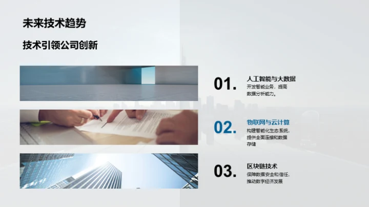 科技驱动，未来导向