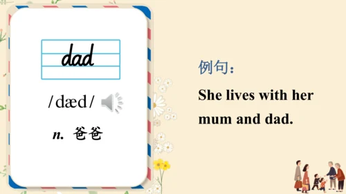 Module  2   My family词汇课件(共56张PPT)+内嵌音频