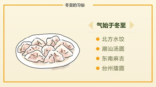 冬至二十四节气教学PPT课件