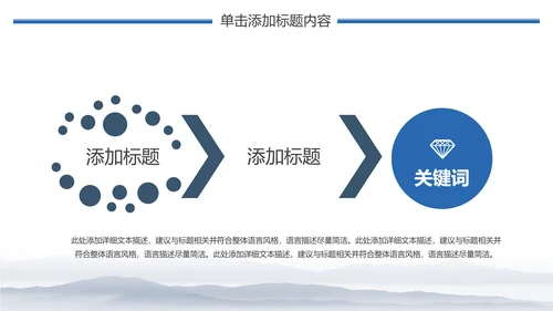 水彩瑜伽会馆健身养生培训营销宣传PPT模板