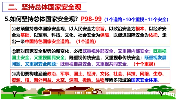 第九课  树立总体国家安全观复习课件（23张PPT）