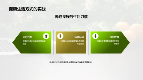 全面健康的生活方式