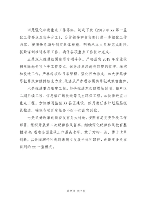 监狱推进“改革创新奋发有为”大讨论情况汇报.docx