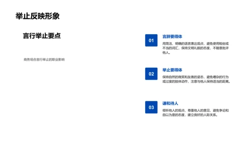 商务礼仪精讲PPT模板