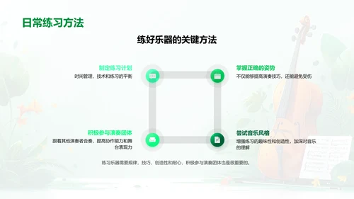 乐器知识讲座PPT模板