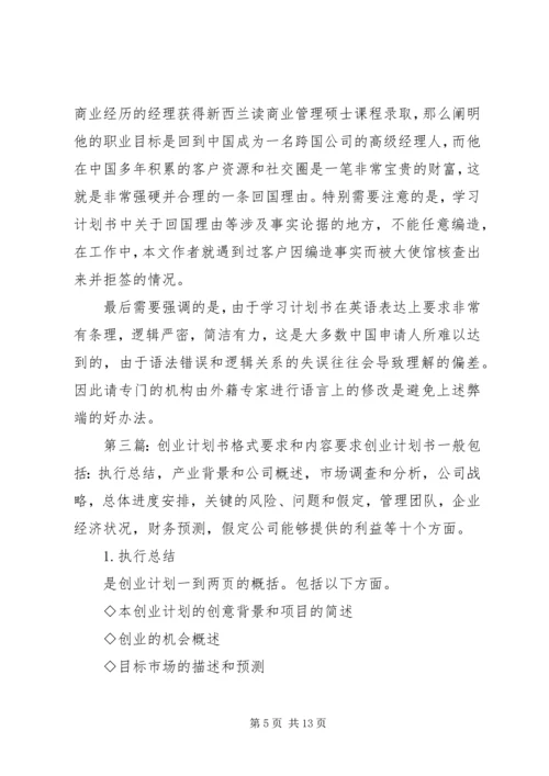 总结计划书格式内容.docx