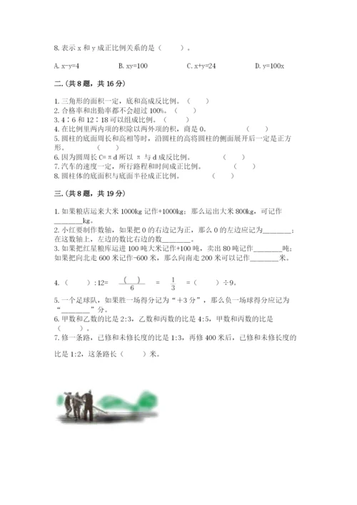 苏教版六年级数学小升初试卷附参考答案（实用）.docx