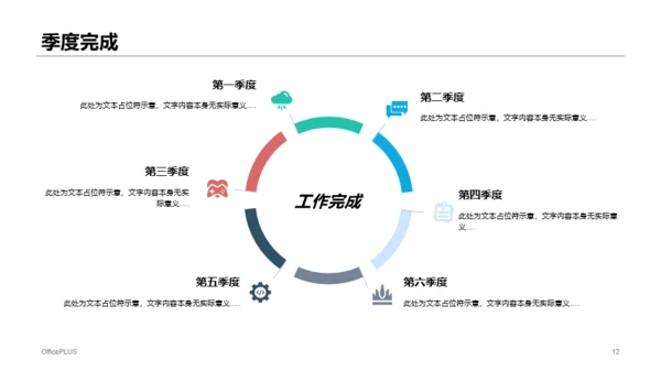 白色简约风个人年终总结报告通用PPT模板