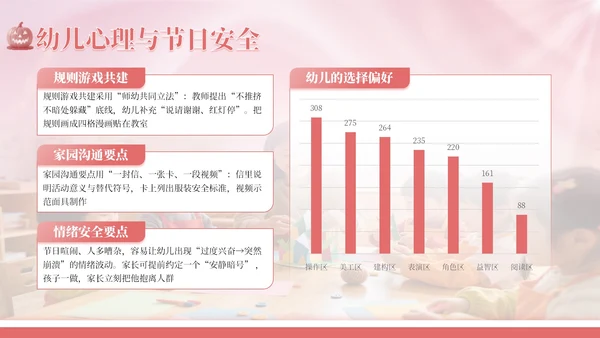 粉色简约浪漫万圣节手工儿童制作教学PPT模板