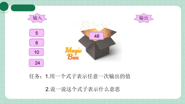 用字母表示数