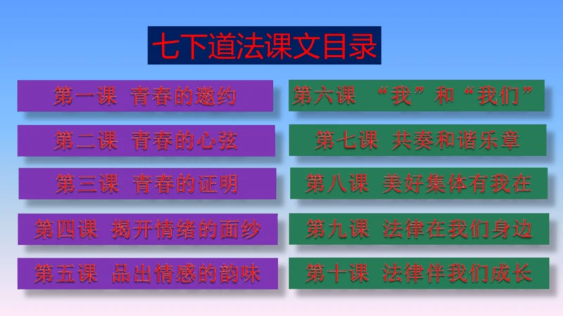 七下道德与法治复习课件 课件(共53张PPT)