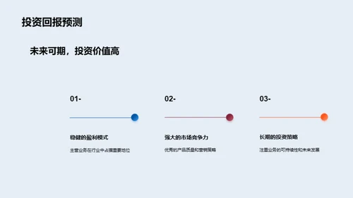 公司业绩展望