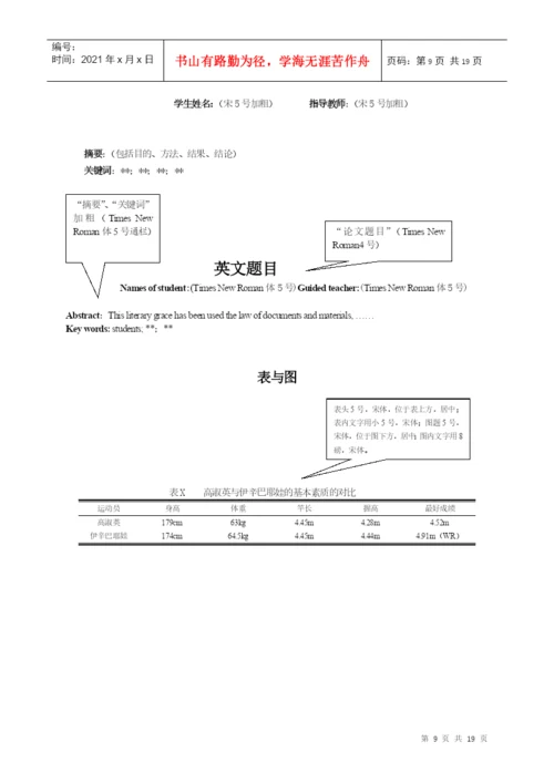 北京体育大学本科生毕业论文工作流程图.docx