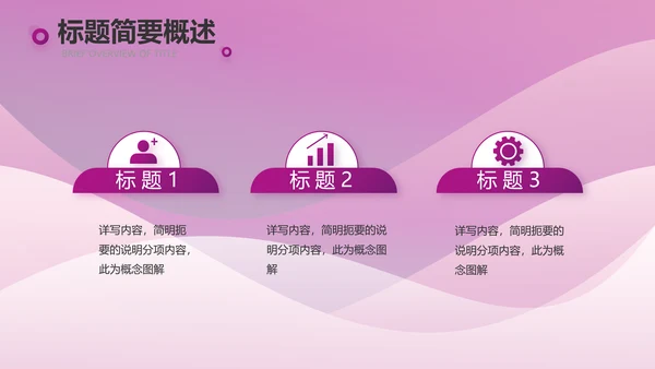 高端紫色工作汇报商务动态PPT