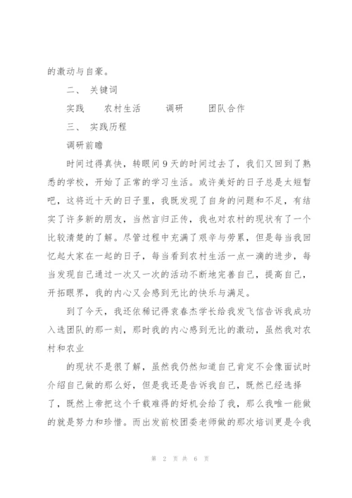 社会实践报告封皮格式.docx