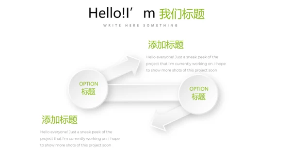 绿色时尚医疗学术报告动态PPT
