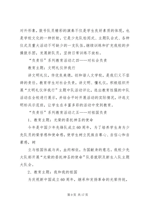 责任意识教育系列活动方案.docx